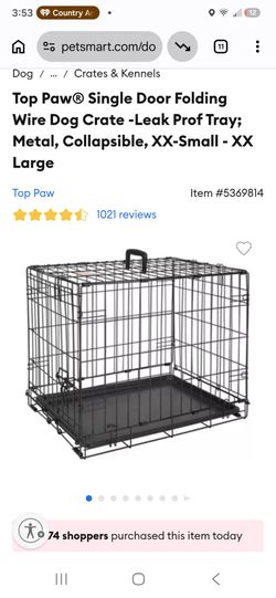 Dog crate,  small