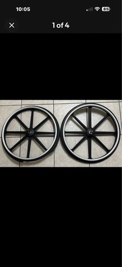 Pride Mobility Stylus LS Manuel Wheelchair Wheels For Parts Needs New Tires