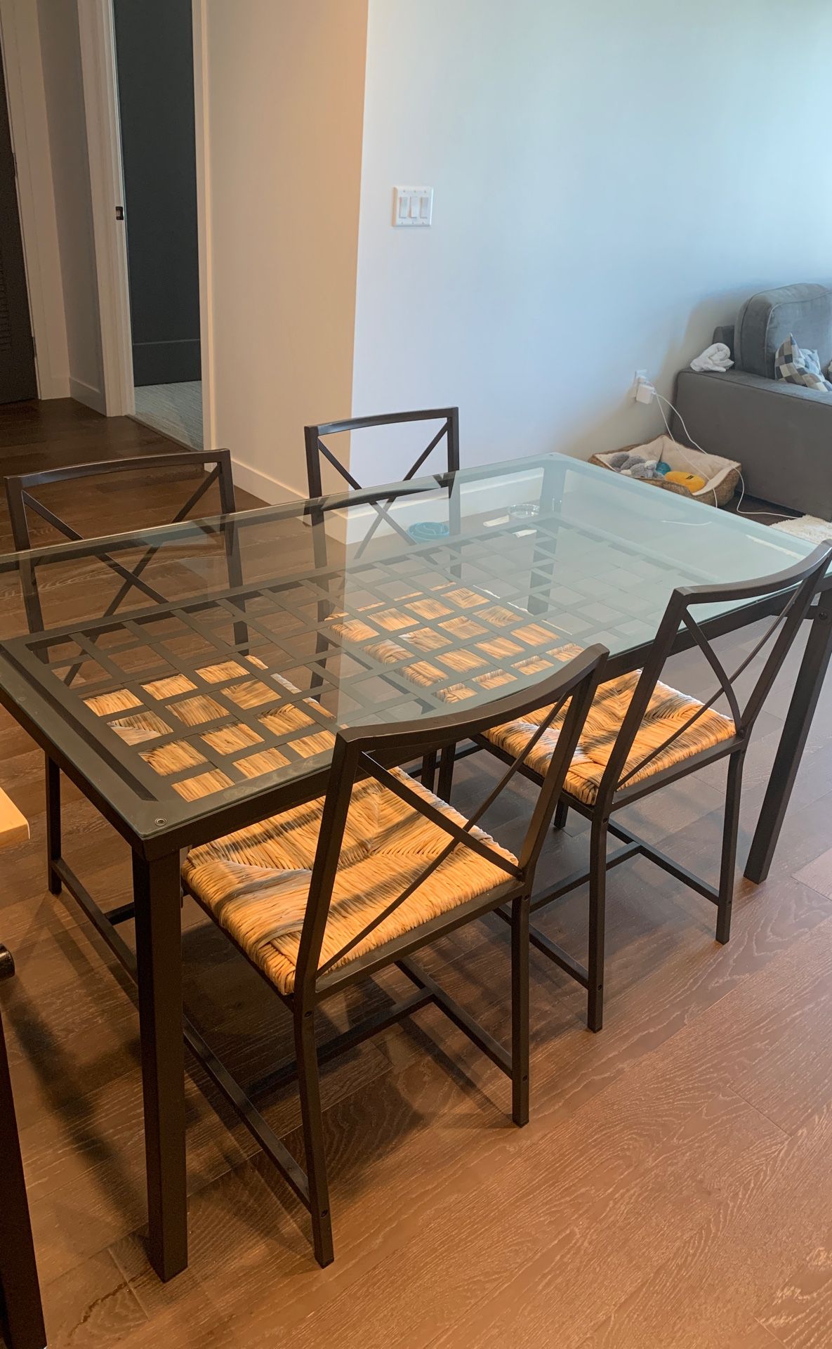 IKEA dining table and chairs set