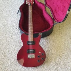 $75! Electric Guitar Washburn Lyon L115 W/case!