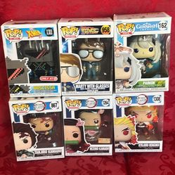 Small Collection of Six Funko Pop! Figures