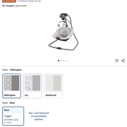 Graco Simple Sway Baby Swing 