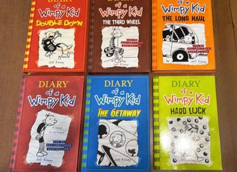 Diary of a Wimpy kid 6 books