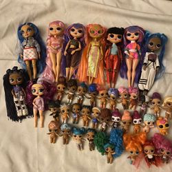 Omg Dolls And lol 