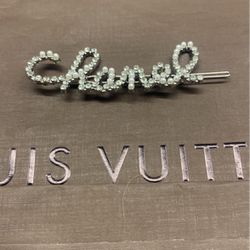 Pearl And Diamond Luxury Hair Barrette Channel C &C