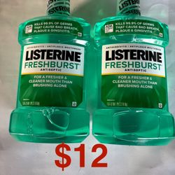 Listerine Mouthwash Set
