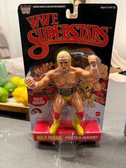 Hulk Hogan Black Card LJN Wrestling Figure MINT