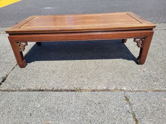 Mid century Asian coffee table