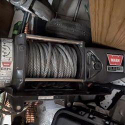 Warn 16.5ti Winch And Receiver Hitch Montch