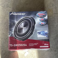 10 Inch Woofer 