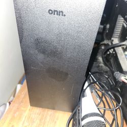 Onn Soundbar & Subwoofer