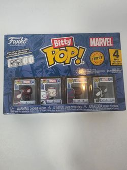 Funko Bitty Pop! Marvel Spider-Man 4-Pack (Limited Chase Edition)