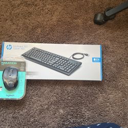 HP Keyboard With Marathon Mouse 
