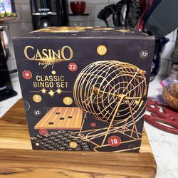 New Casino Night full Bingo set - never opened