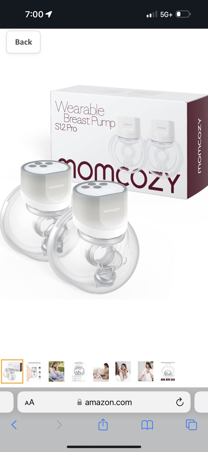 Momcozy Breast Pump 