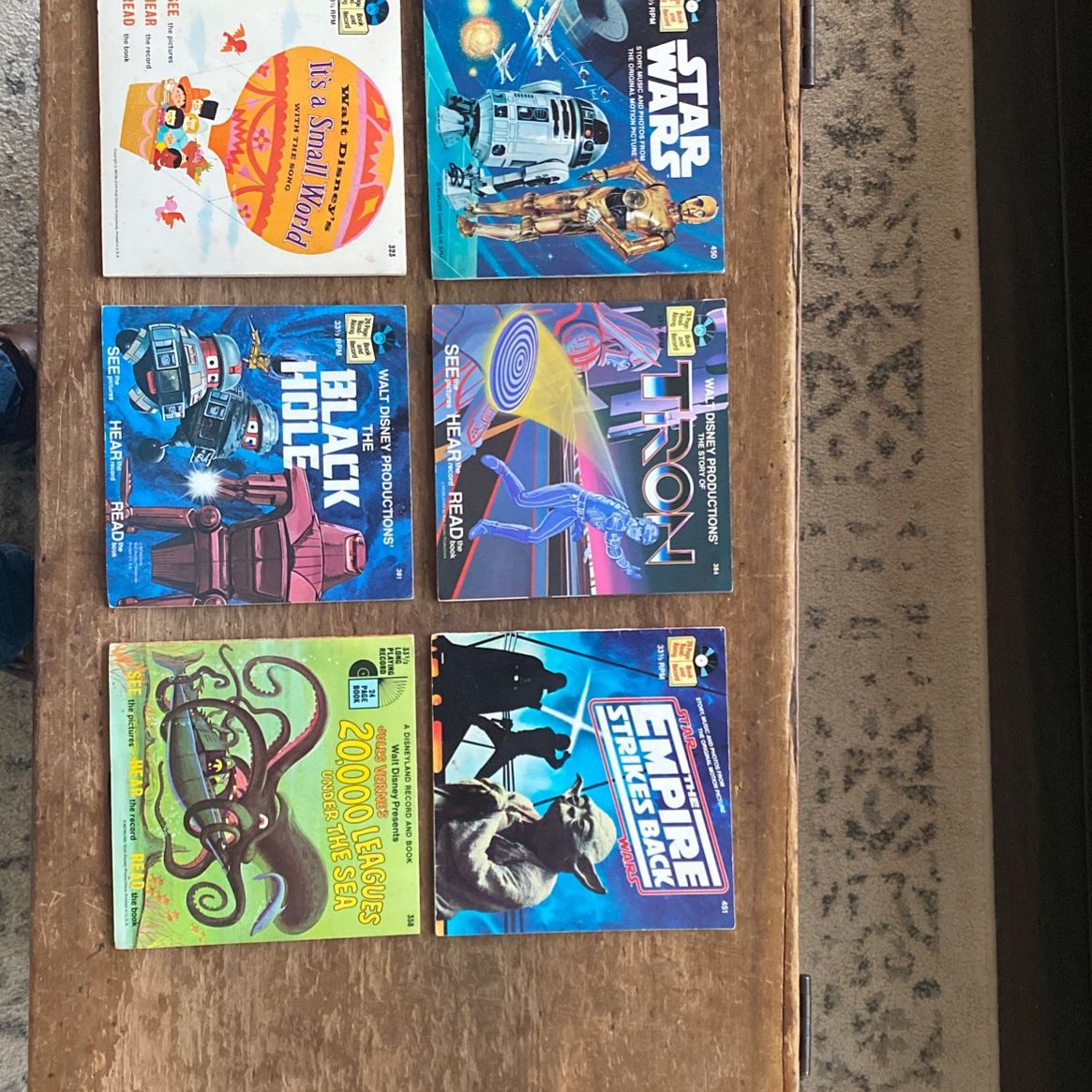 Disney Story Books With Records