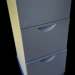 Metal 3-drawer Filing Cabinet