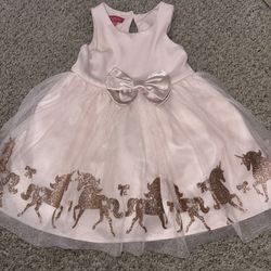 Unicorn Toddler Dress 