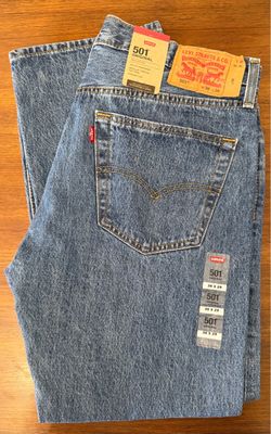 Levi’s 501 Original Jeans Men’s 36x29 Medium Stonewash NWT