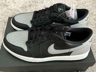 Nike Air Jordan 1 Retro Low Golf (2022) - Shadow Grey/Black Sz 13
