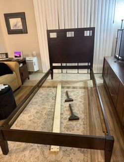 Twin bed frame