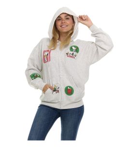 Snoopy Full Zip Hoodie