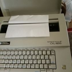 Smith Corona CXL4500 Spell-it Right Dictionary Working In Very Good Vintage Condition 