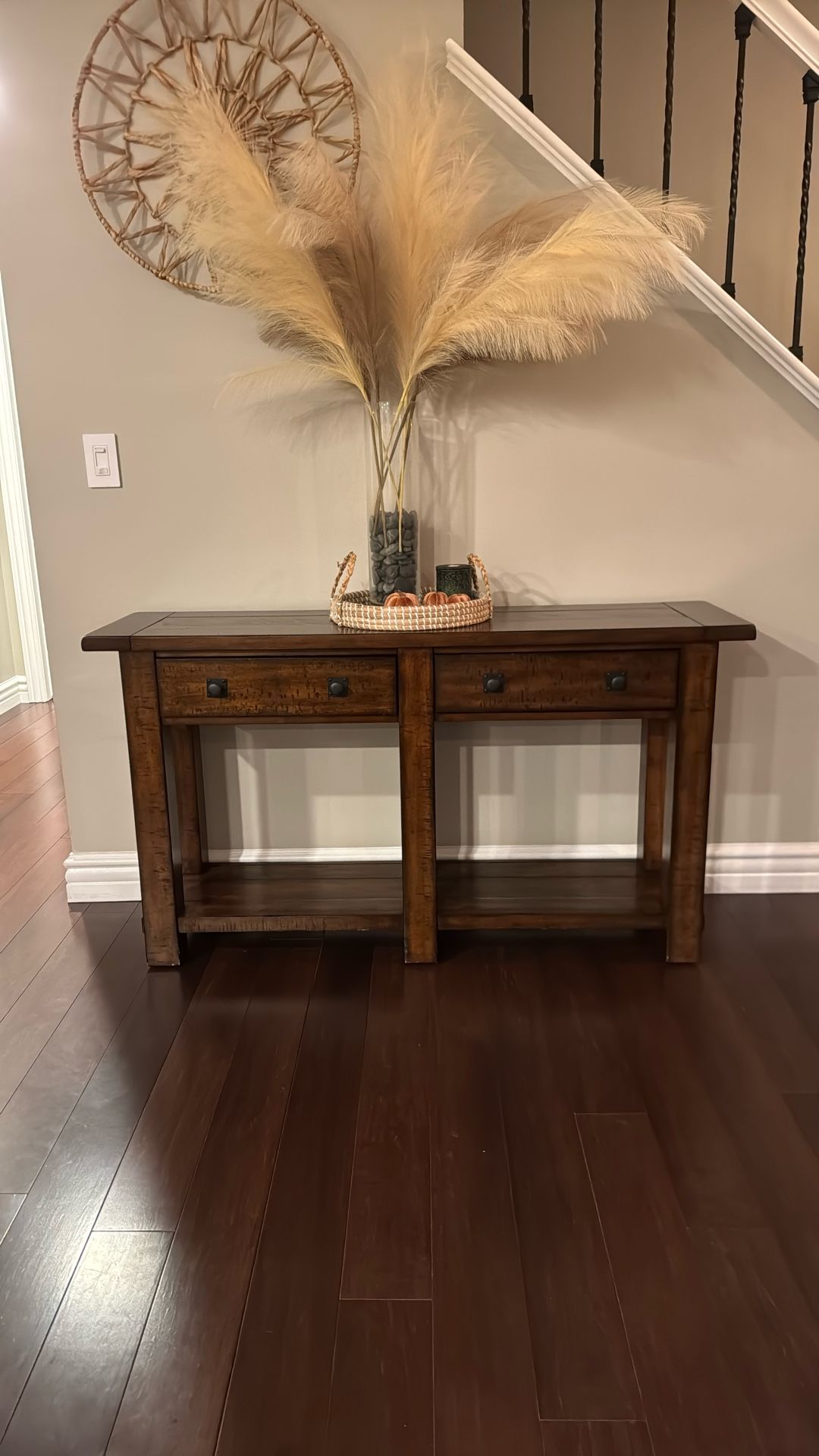 Pottery Barn Benchwright Console Table