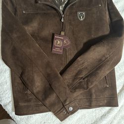Brown Leather Italian Jacket