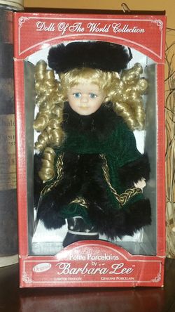 Petite Porcelain Doll by Barbara Lee. "Norway"