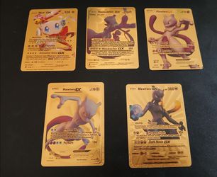 $5 for the 5 Mew and Mewtwo cards together