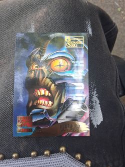 1995 marvel masterpiece gold signature deathlok