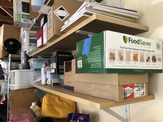 Set of 3 Heavy Duty wall mount shelves shelf shelfs