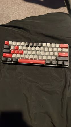 Magegee keyboard and mouse. Black, red, grey