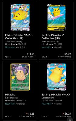 Pokemon Lot - Pikachus
