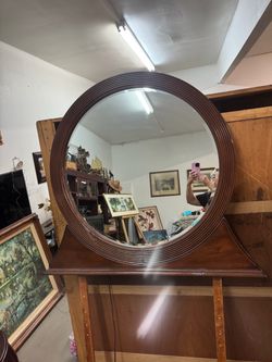 Mirror Large wood