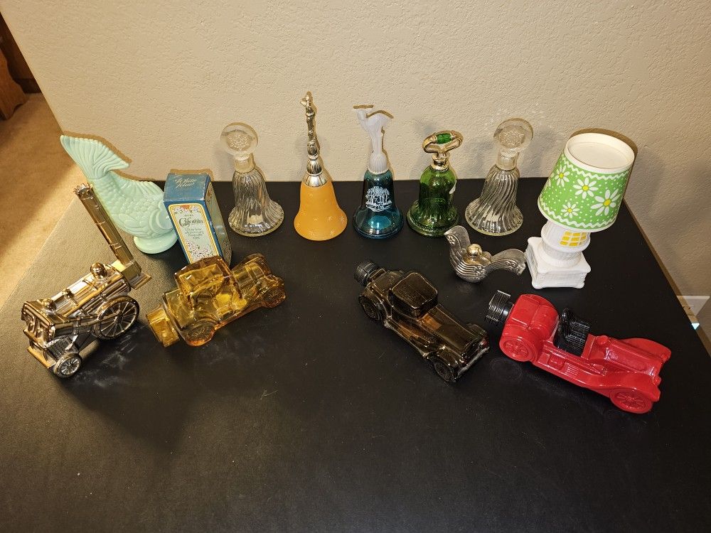 Avon cologne and perfume bottles collectable