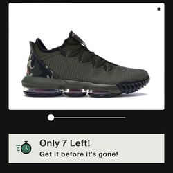 Nike LeBron 16 Low 'Camo' CI2668-300 Men's Shoes