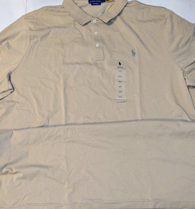 New men's polo XXL short sleeve Collared Shirt