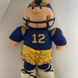 Vintage 80s Kamar Los Angeles Rams NFL Football Plush Toy Doll #12