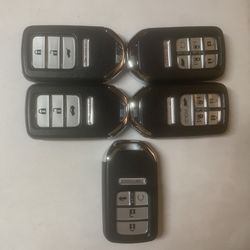 Honda Accord Key, Honda Civic Key, Honda HR-V Key, Honda CR-V Key, Honda Cross Tour Key, Honda Fit Key, Honda Odyssey Key, Honda Key