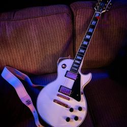 2020 Gibson Les Paul Custom in Alpine White