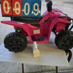 Girl Toddler Four Wheeler 