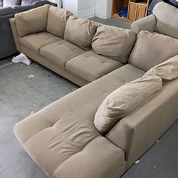 Large brown sectional pickup only