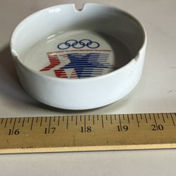 OLYMPICS Los Angeles 1984 Ceramic Ashtray XXIII 23rd Olympiad VTG Papel