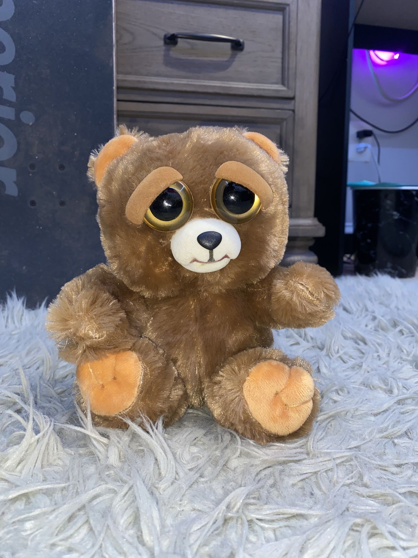 Feisty Pets: Happy to Angry Teddy Bear Toy/Stuffed Animal