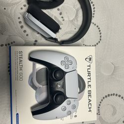 Ps5 Remote & Turtle Beaches 600