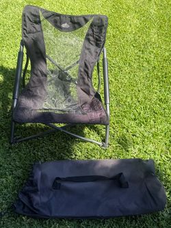 black Cascade Mountain Tech Low Profile Camp Chair