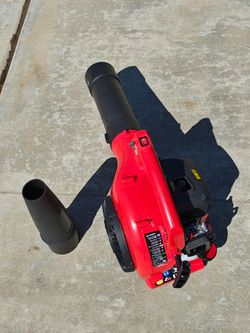 25cc craftsman 2cycle cycle gas blower 80 FIRM pretty much new see pictures