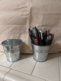 Pins and tin containers